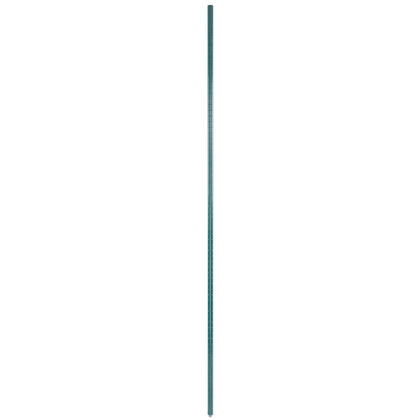 A long, thin metal Metroseal 3 post for Metro Super Erecta wire shelving.