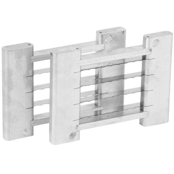 A Nemco 1/2" Blade Assembly Set with metal bars and square holes.