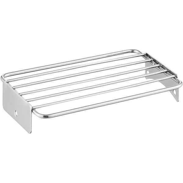 A metal protection grid with four metal bars.