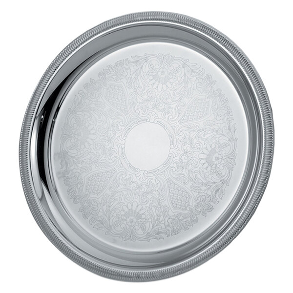 Vollrath 82367 Elegant Reflections 15 1/4" Silver Plated Stainless
