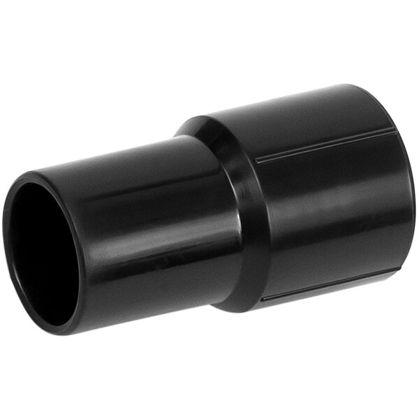 A black plastic hose cuff for Delfin Industrial vacuum hoses.