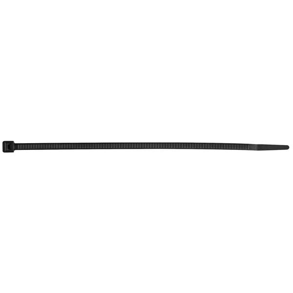 A black Controltek USA cable tie with a black handle.