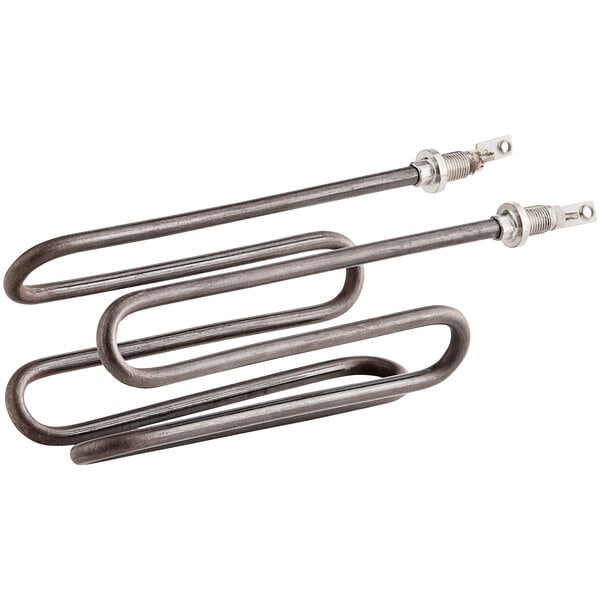 A close-up of a ServIt heating element with metal heaters and a handle.