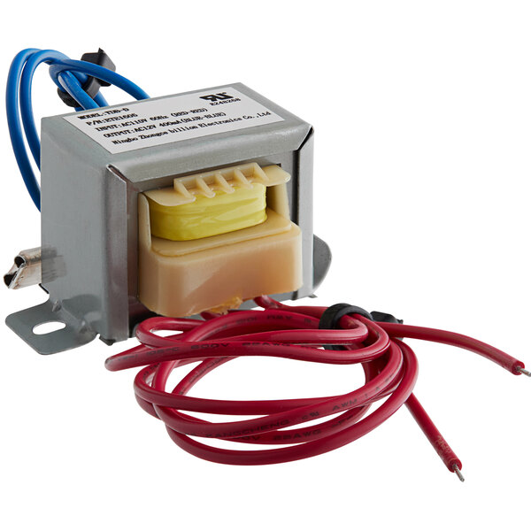 A ServIt transformer for a PDW18 Series countertop food warmer with wires.