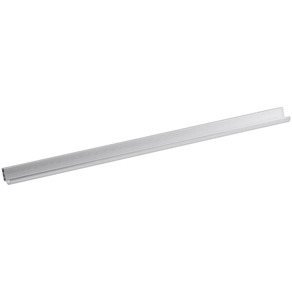 A long white metal handle
