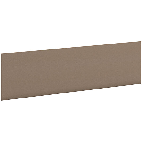 A brown rectangular HON Tackboard.