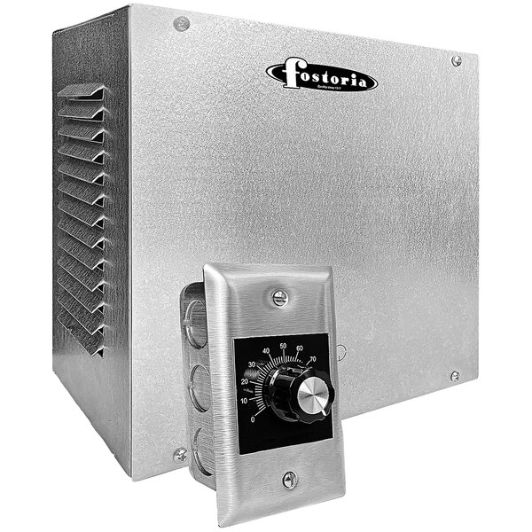 A silver TPI Aluminized Variable Heat Controller with a black control panel and a dial.