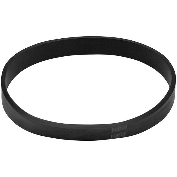 A black rubber belt for a Powr-Flite vacuum.