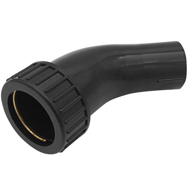 A black plastic Tornado wand adapter with a yellow end.