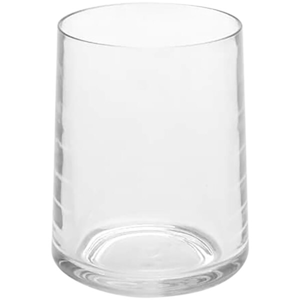 An American Metalcraft Tritan plastic double old fashioned glass.