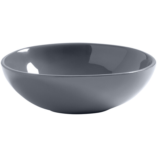 An American Metalcraft Crave grey melamine bowl.