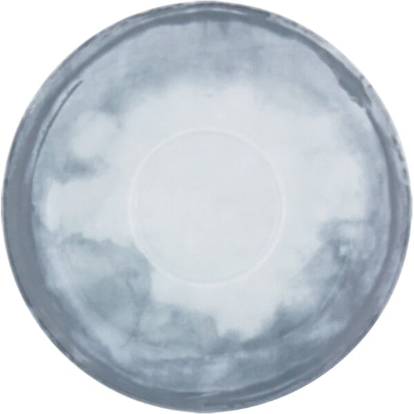 A white Bauscher porcelain saucer with a circular pattern around the edge.
