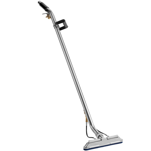 A Namco stainless steel floor wand with a squeegee for carpet extractors.