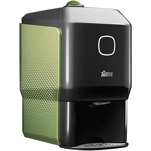 A black and green Zumex Soul Series lime juicer.