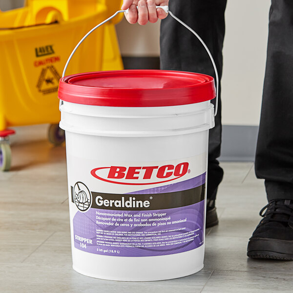 Betco 1040500 Geraldine 5 Gallon Non-Ammoniated Floor Stripper
