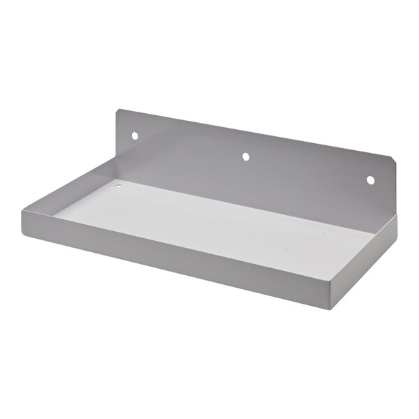 Triton Products DuraBoard 12" x 6 1/2" White Steel Shelf