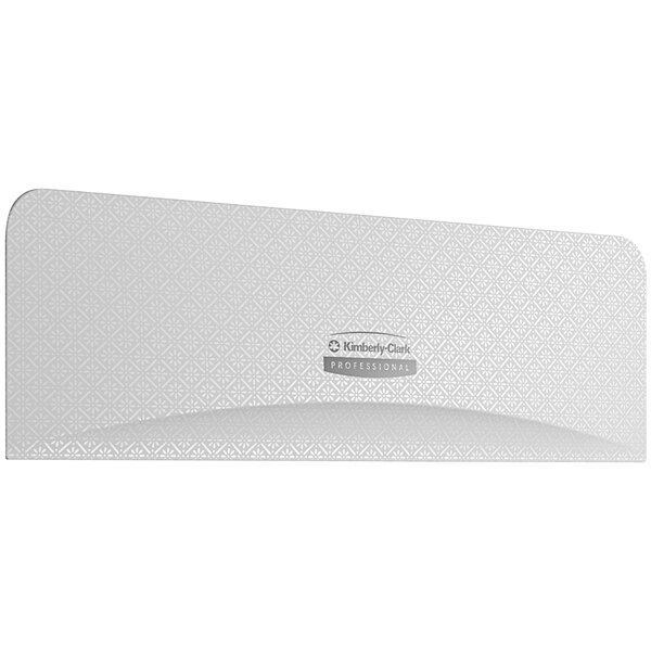 A white rectangular Kimberly-Clark Professional ICON faceplate with a silver logo.