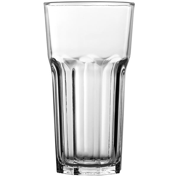 A clear Fortessa Basics Chez Bistro cooler glass.