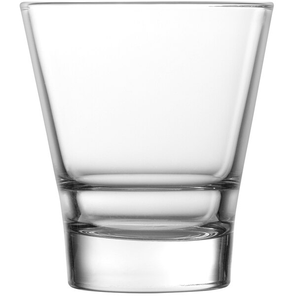 A Fortessa Basics Elixir rocks glass.