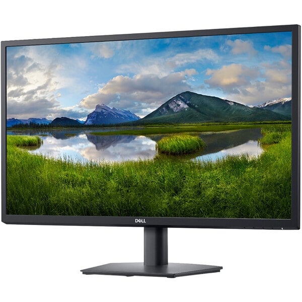 A Dell 27 inch LED monitor on a white background.