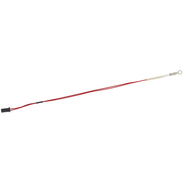 A red and white NTC probe cable.