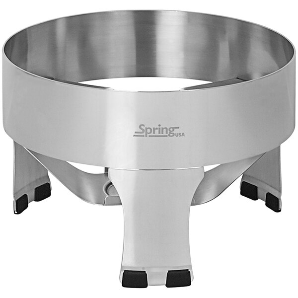 Spring USA Seasons E375-6/6 Round Stainless Steel Soup Stand with Fuel Holder for 3375-6/6