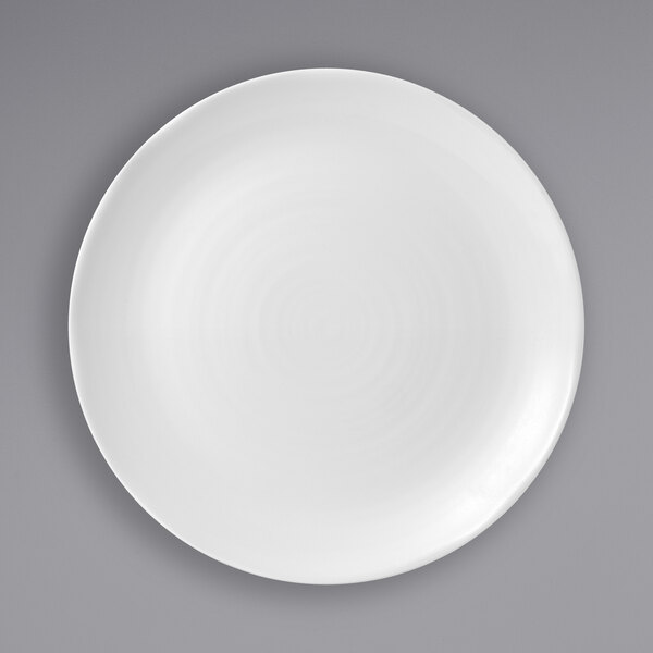 A Dudson white china plate.
