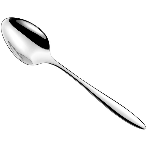 An Amefa Ariane stainless steel teaspoon with a silver handle.