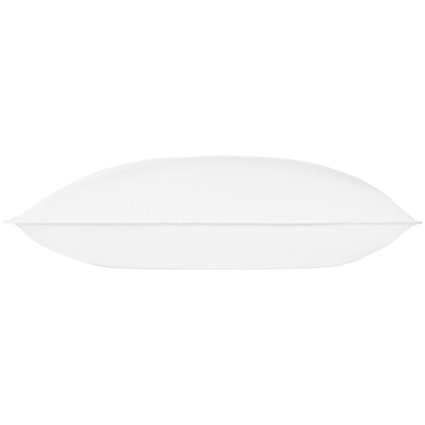 A white Restful Nights Renova standard size pillow on a white background.