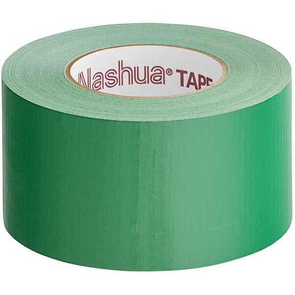 A roll of green Nashua Duct Tape.