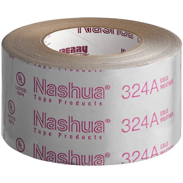 A roll of Nashua foil tape with red text on a white background.