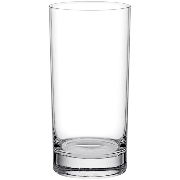 A San Marino highball glass filled with a clear liquid.