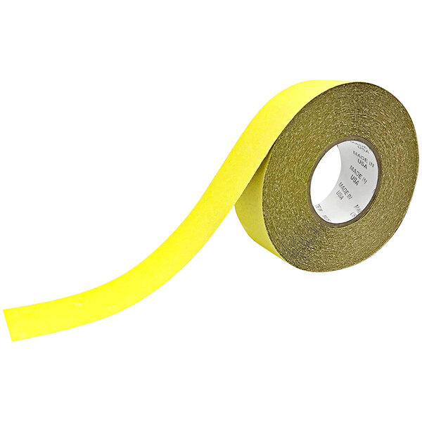 A roll of Wooster Safety Yellow anti-slip tape with yellow label.