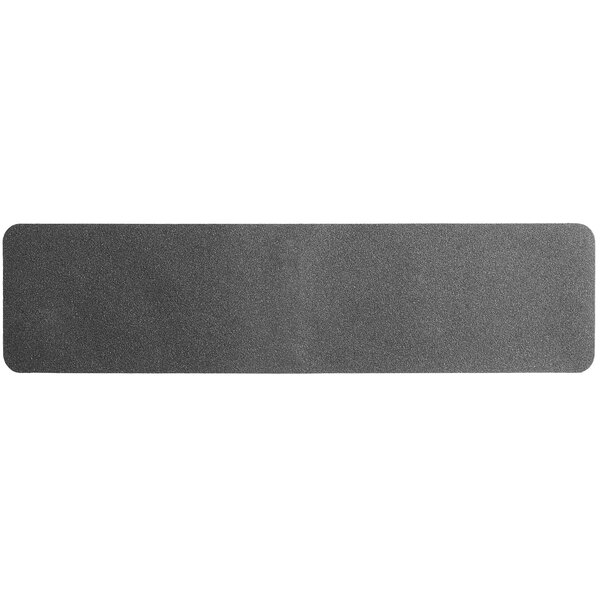 A rectangular black Wooster Flex-Tred anti-slip tape strip.
