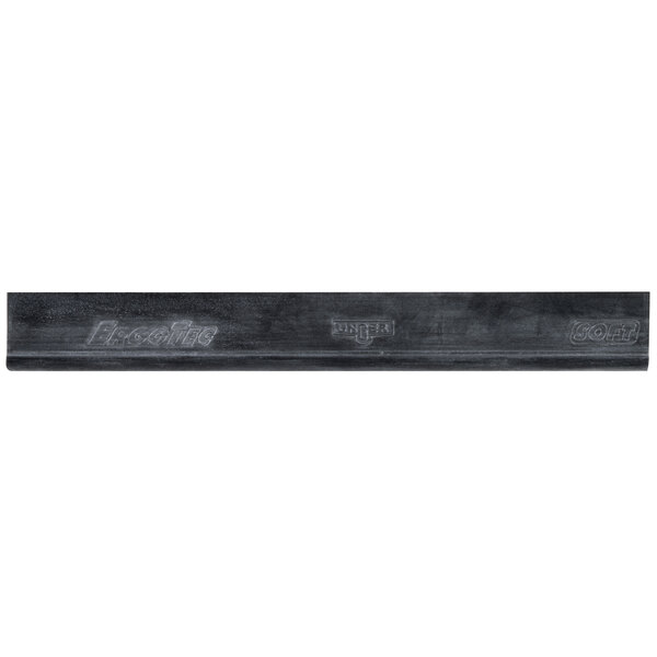 A black rectangular Unger squeegee blade with the word "Unger" in white.