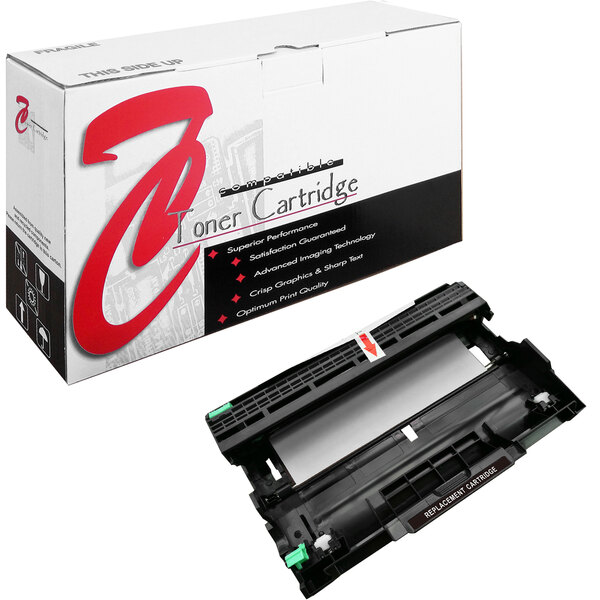 A Point Plus black toner cartridge replacement for Brother DR630.