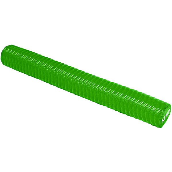 A green plastic Kemp USA pool noodle.