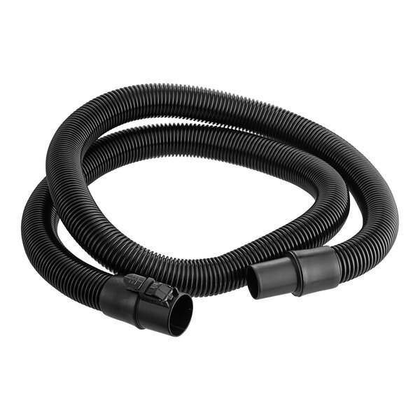 A black Lavex Pro Series crush-proof hose with two ends.