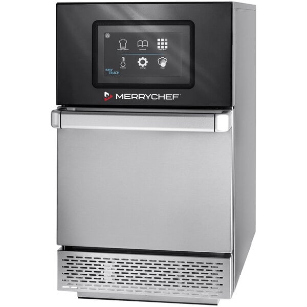 A stainless steel Merrychef conneX12 high-speed oven.
