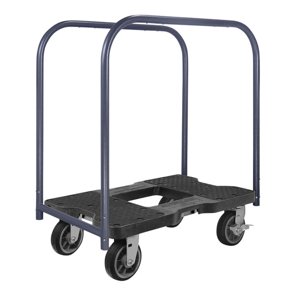 Snap-Loc E-Track All-Terrain 1500 lb. Black Panel Cart Dolly SL1500PC6B