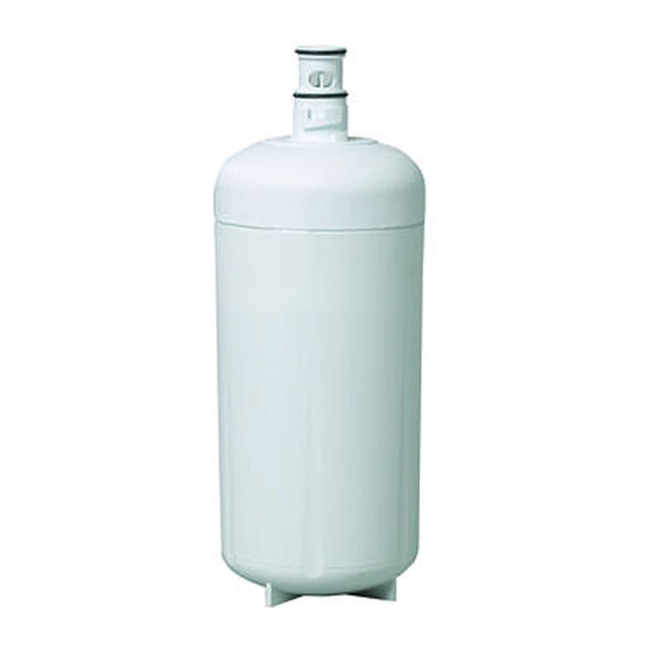 A white cylinder with a white lid.