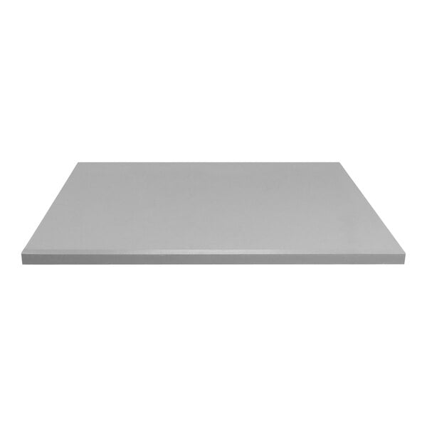 A Perfect Tables 36" x 36" outdoor square granite table top in gray.