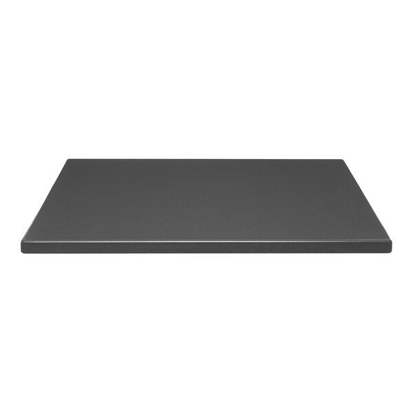 A black rectangular Perfect Tables table top.