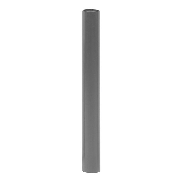 A grey pipe with a long handle.