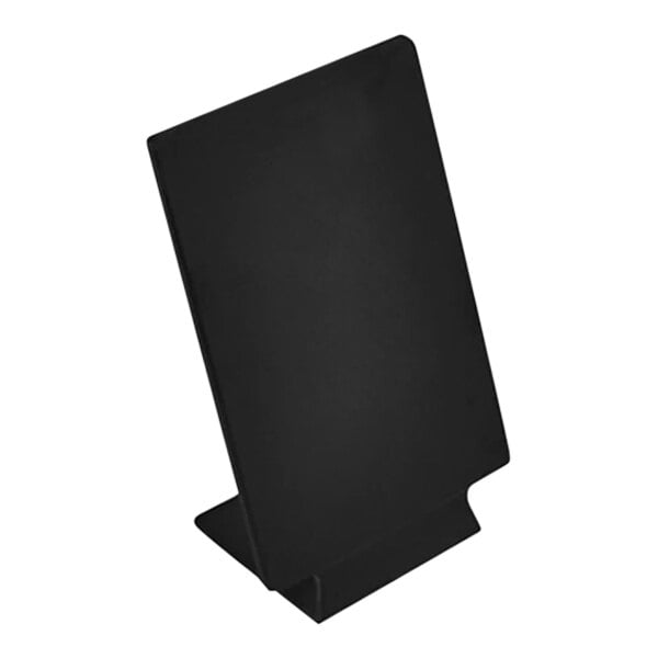A black rectangular Dalebrook chalkboard stand.