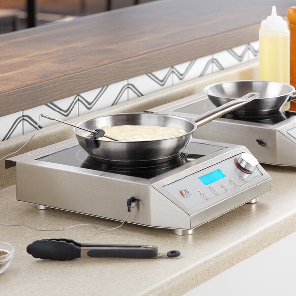 Cooking Performance Group ICCPG-38M Countertop Induction Range with Probe Cooking - 208-240V, 3800W