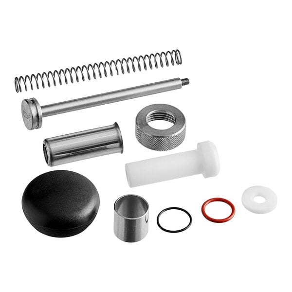 A black and white ServSense replacement plunger assembly with metal parts.