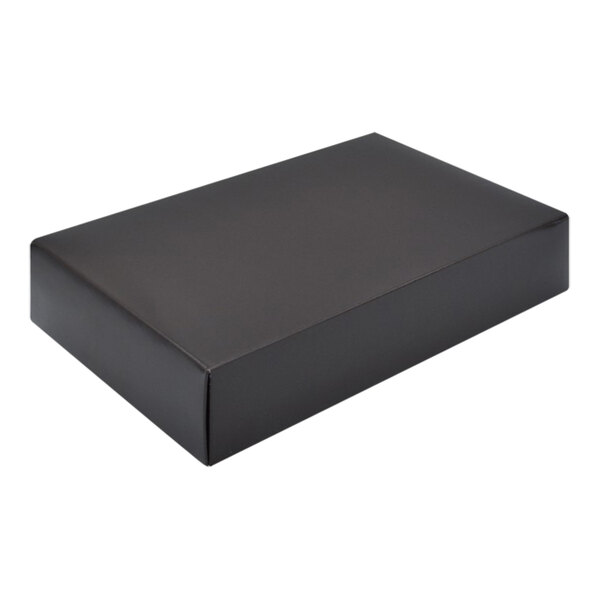 A black 2-piece 2 lb. candy box.