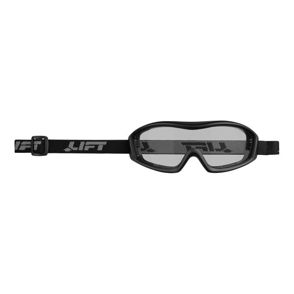Lift Safety Scorpion Safety Goggles with a black frame and clear lenses.