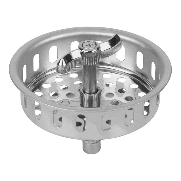Dearborn 4204-11-3 Spin-N-Lock Stainless Steel Sink Basket Strainer